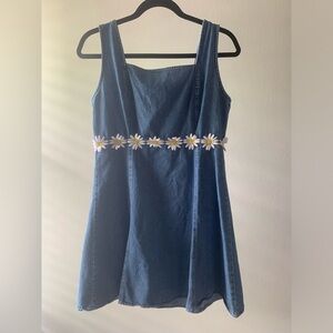 Vintage Jalate Daisy Jean Sleeveless Dress Size 13/Medium